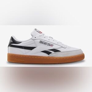 New Without Box, Reebok Club C Revenge Vintage Black & White Men Size 9 Sneakers